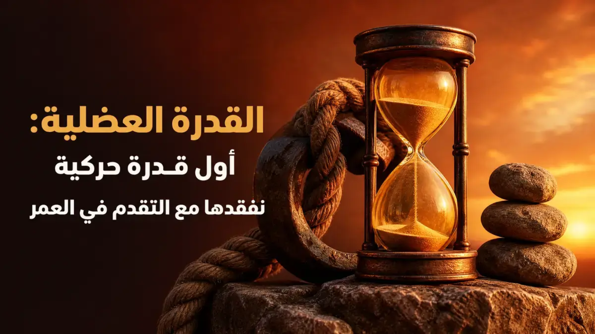 القدرة العضلية: أول قدرة حركية نفقدها مع التقدم في العمر