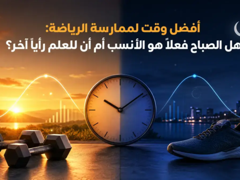 أفضل وقت لممارسة الرياضة