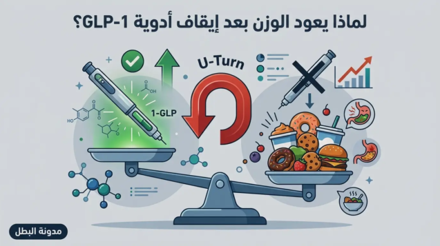 لماذا يعود الوزن بعد إيقاف أدوية GLP-1؟