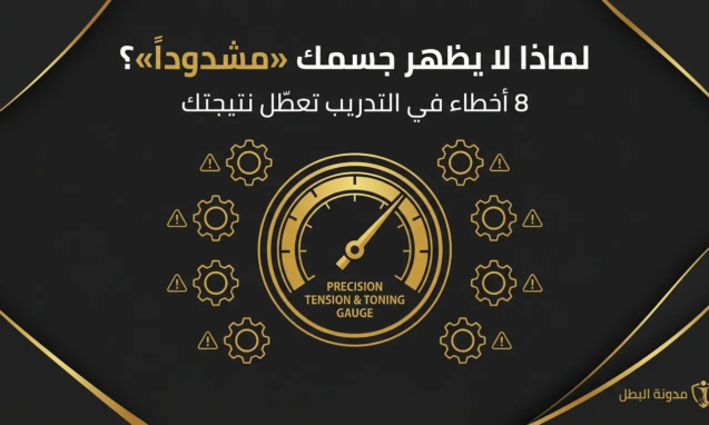 لماذا لا يظهر جسمك «مشدوداً»؟ 8 أخطاء في التدريب تعطّل نتيجتك