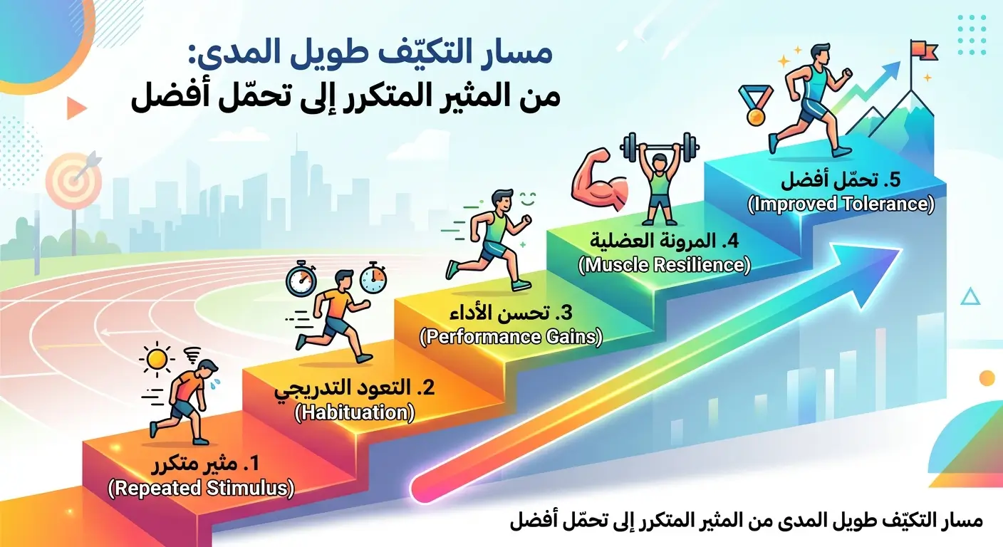 التحميل التدريجي بحزام مطاطي لبناء قدرة الجسم بعد تسكين الألم