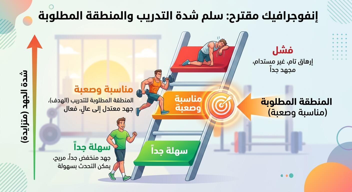 التحميل التدريجي في تمارين الظهر لجسم مشدود