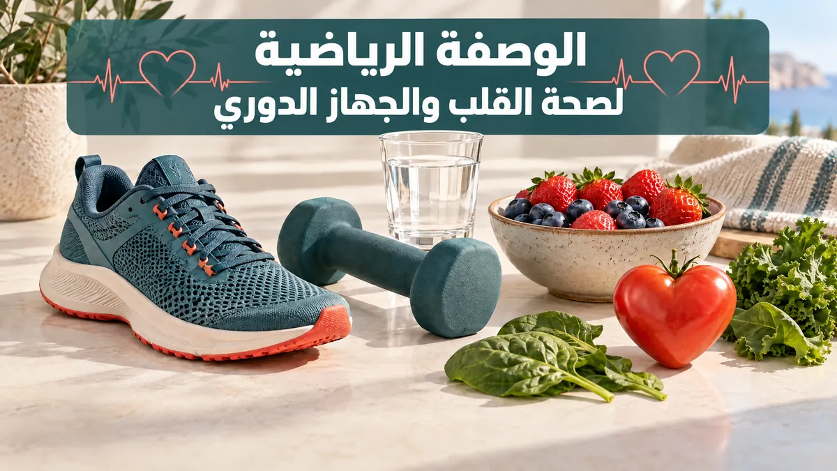 الوصفة الرياضية لصحة القلب والجهاز الدوري