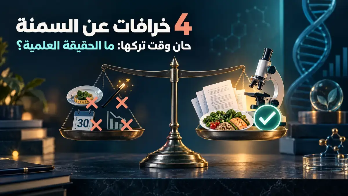 أربع خرافات عن السمنة حان وقت تركها: ما الحقيقة العلمية؟