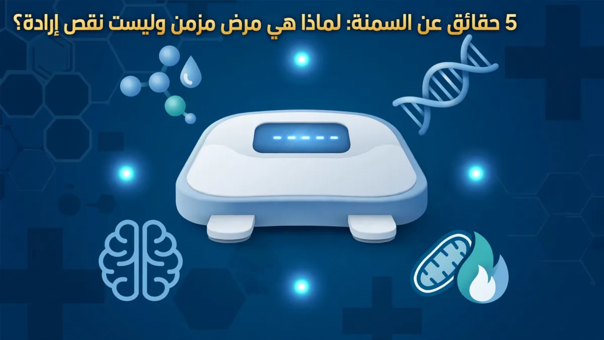 خمس حقائق عن السمنة: لماذا هي مرض مزمن وليست نقص إرادة؟