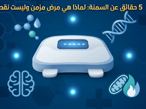 خمس حقائق عن السمنة: لماذا هي مرض مزمن وليست نقص إرادة؟