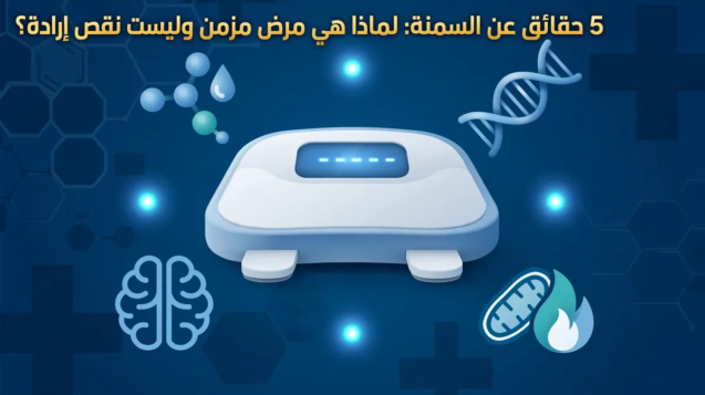 خمس حقائق عن السمنة: لماذا هي مرض مزمن وليست نقص إرادة؟