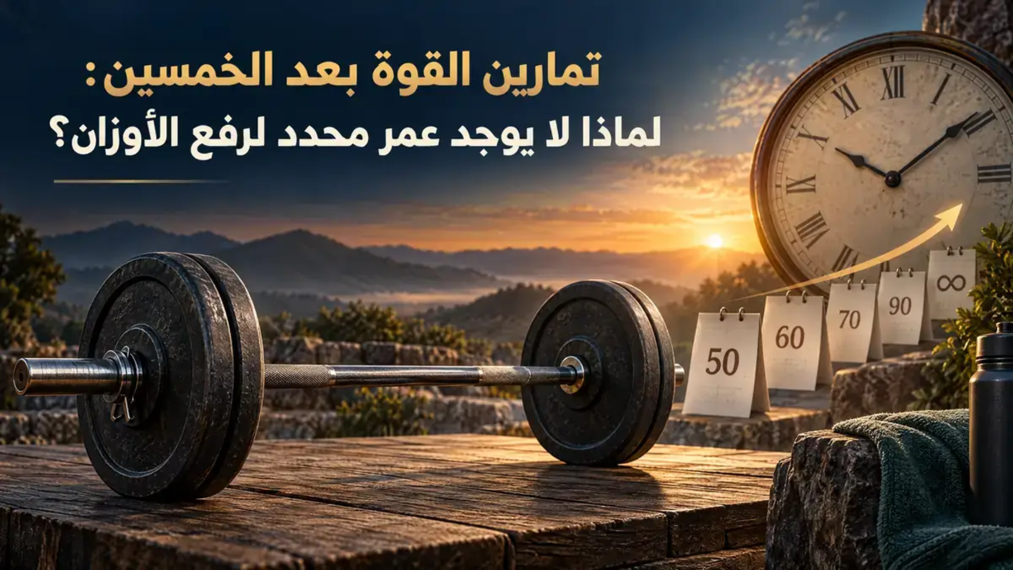 تمارين القوة بعد الخمسين: لماذا لا يوجد عمر محدد لرفع الأوزان؟