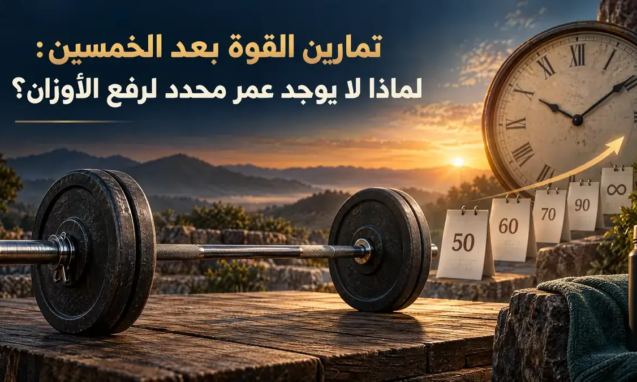 تمارين القوة بعد الخمسين: لماذا لا يوجد عمر محدد لرفع الأوزان؟