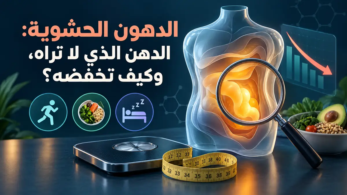 الدهون الحشوية: الدهن الذي لا تراه ، وكيف تخفضه؟