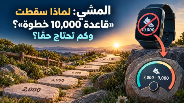 المشي: لماذا سقطت «قاعدة 10,000 خطوة»؟ وكم تحتاج حقاً؟
