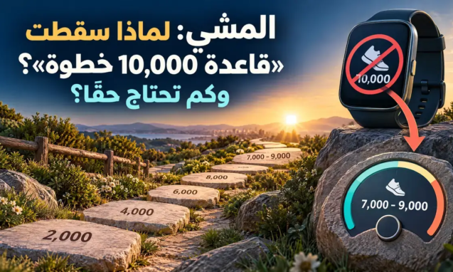 المشي: لماذا سقطت «قاعدة 10,000 خطوة»؟ وكم تحتاج حقاً؟
