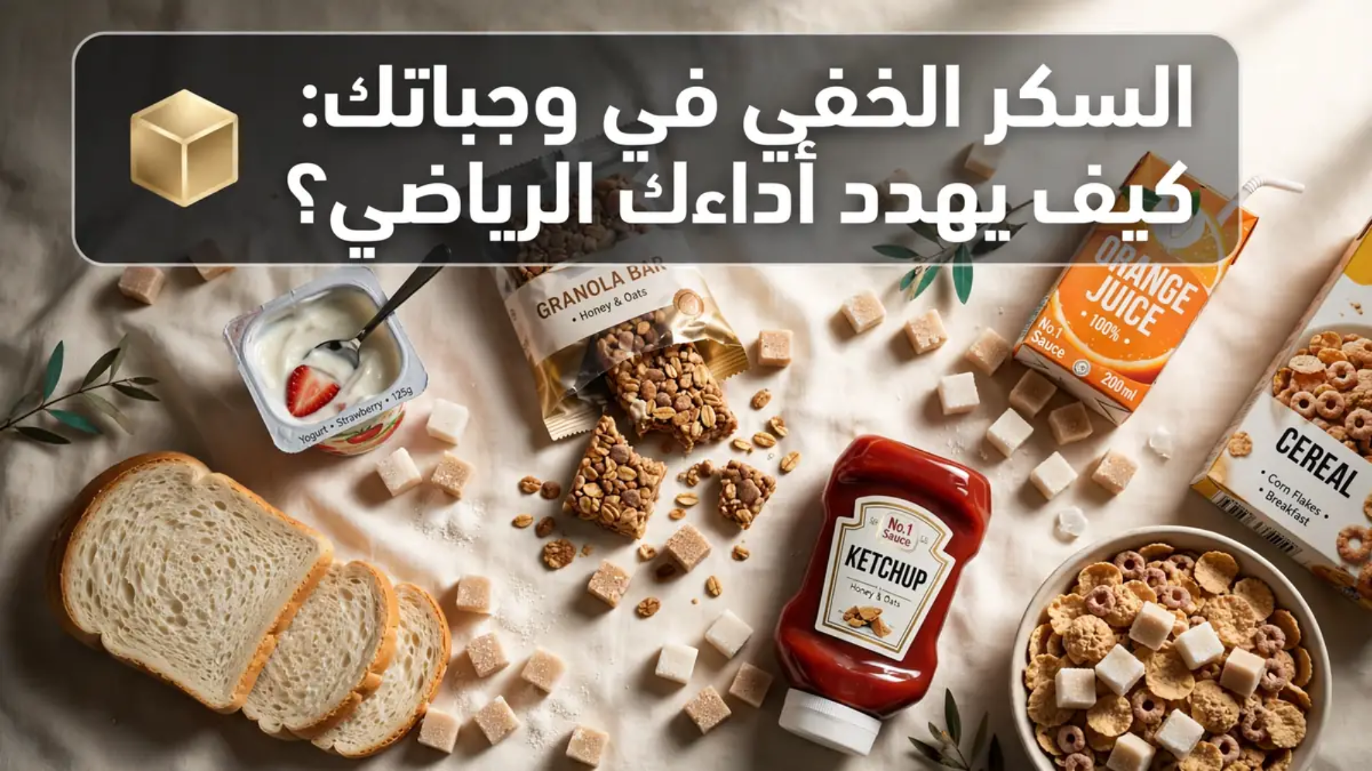 السكر الخفي في وجباتك كيف يهدد أداءك الرياضي؟